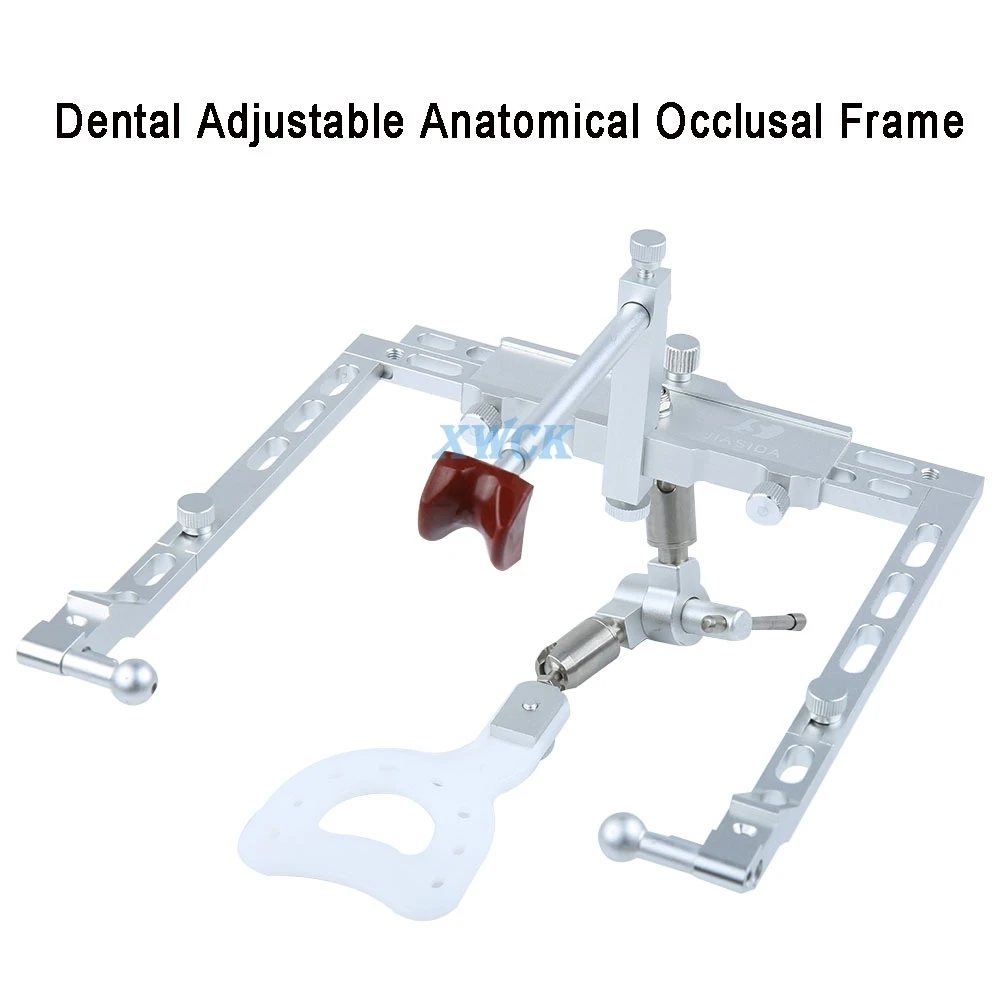 1Set Dental Fully Adjustable Articulator Face Bow For Jaw Frame Anatomical Articulator Gilbach Dental Lab Supplies