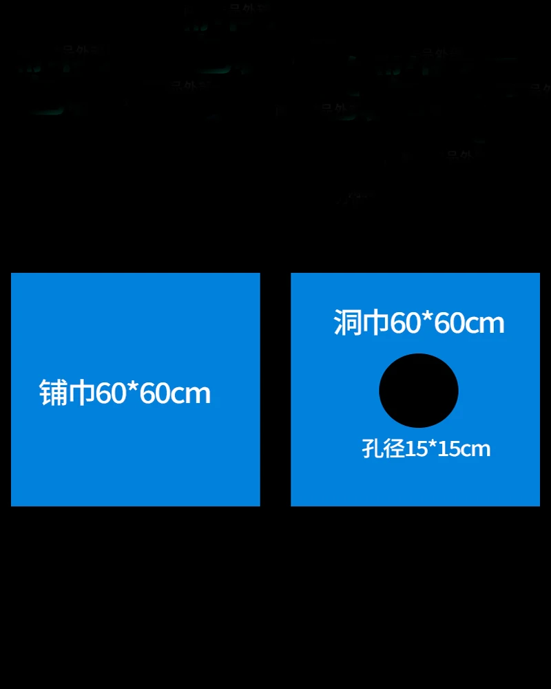 의료용 단일 무균 패드, 의료용 미용실 침대 시트, 출산 케어 패드, 소변 패드, 얼굴 구멍 수건