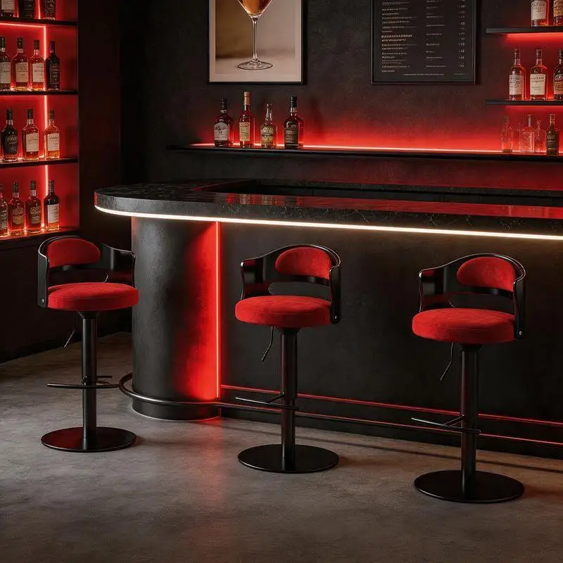 Bar Chair High Stool Lifting Bar Chair Front Desk Rotating Bar Chair