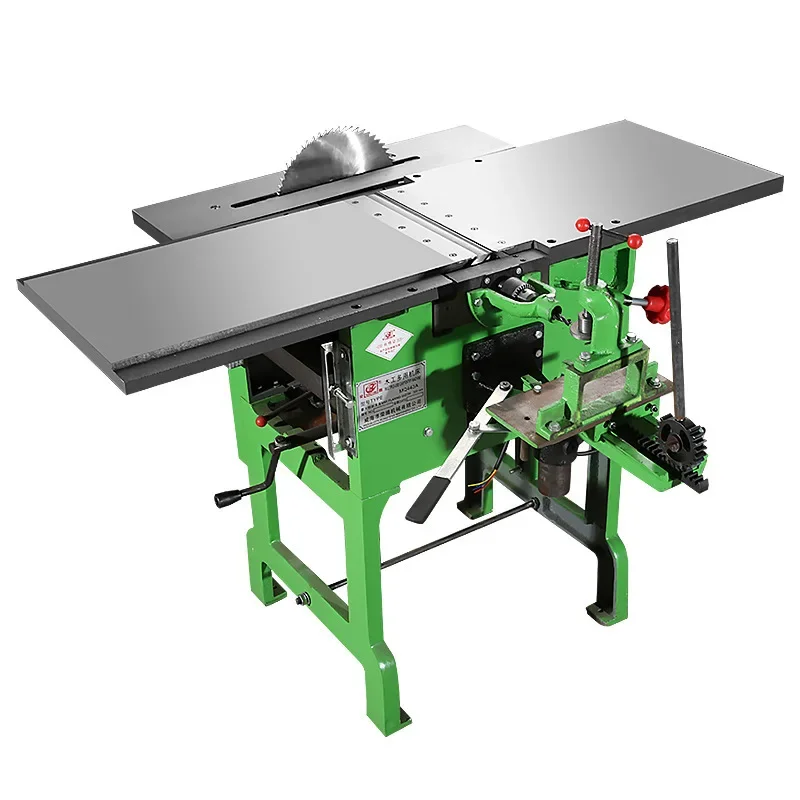 Zmax Bench Planer Electric Planer Planer All-In-One Drilling Cutting Planing Machine Small Woodworking Machinery