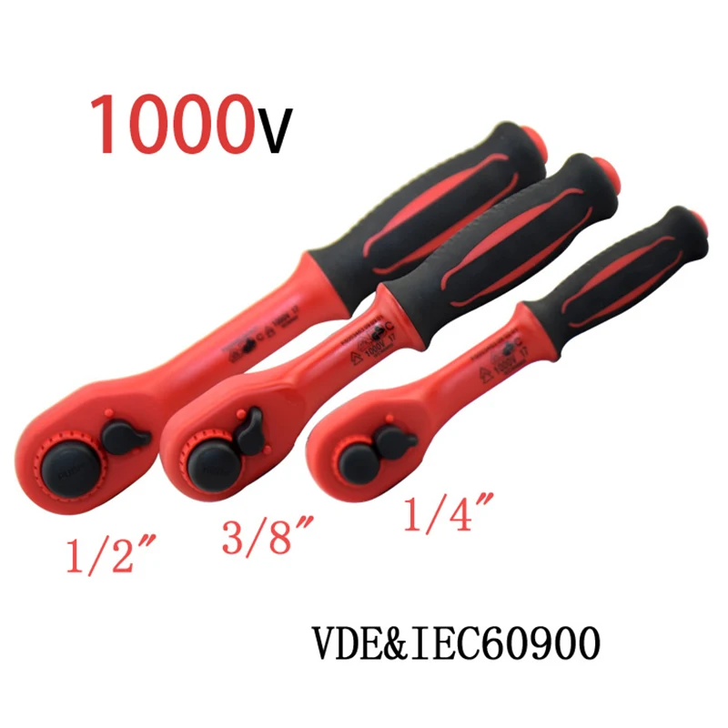 cle-a-cliquet-isolee-haute-tension-1000v-1-4-3-8-1-2-iec60900-vde-cle-d'isolation-de-certification-outils-isolants