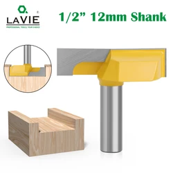 LAVIE 1 adet 12mm 1/2 inç Shank temizleme alt yönlendirici bit 2-1/4 