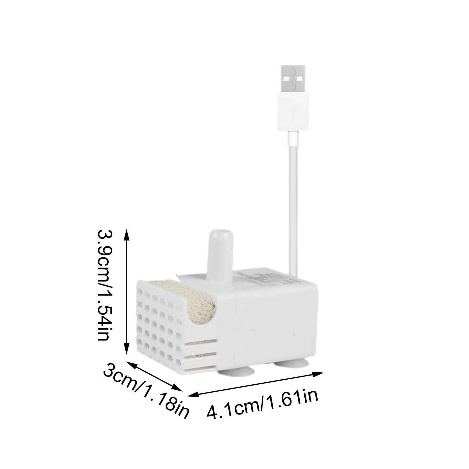 Cat Water Fountain Pump Submersible Pump Circulation System Silent For Fish Tank Hydroponics Pet Drinking Fountain