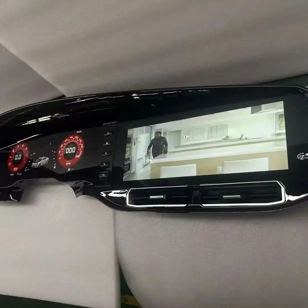 Android 14 Stereo Radio Wireless Carplay 24.6 Inch For Dodge Charger/SRT Hellcat 2011-2019 Car Touch Screen GPS Navigation