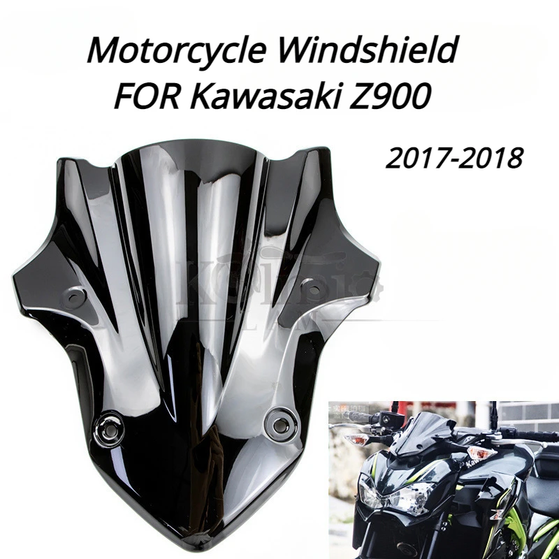 

Высококачественные акриловые аксессуары для мотоциклов для Kawasaki Z900 2017 2018, ветровое стекло Z 900 17-18, отражатель ветрового стекла