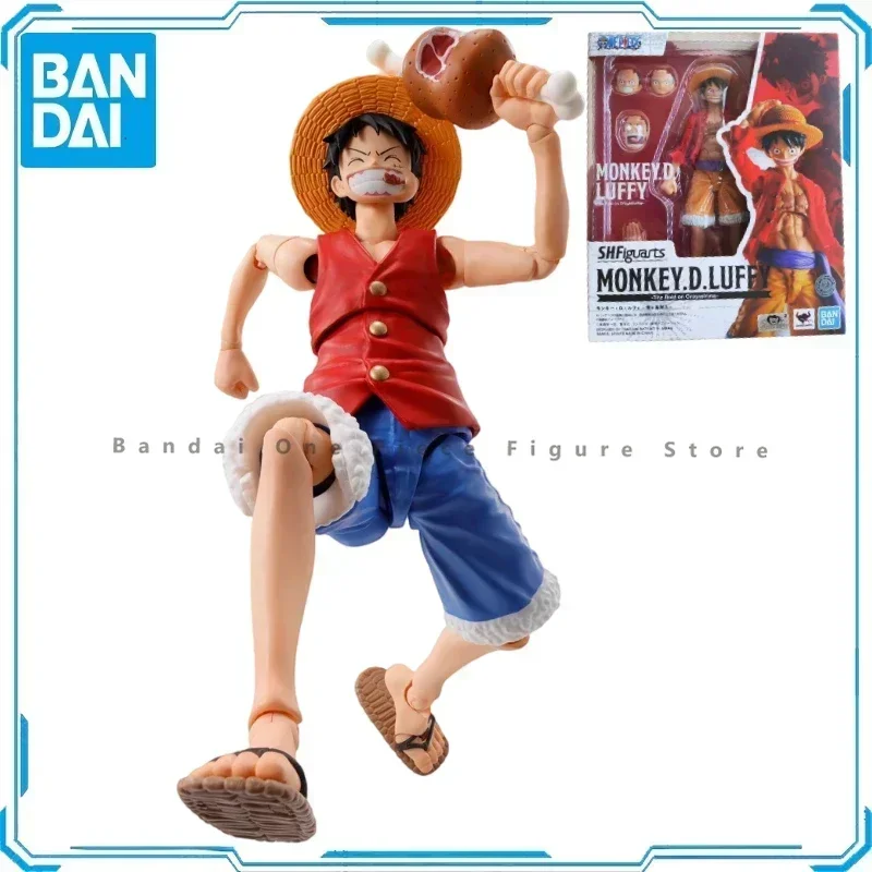 

В наличии оригинальные Bandai One Piece SHF Monkey D. Luffy Фигурки Анимационные игрушки Подарки Оригинальный коллекционер Аниме Модель для хобби