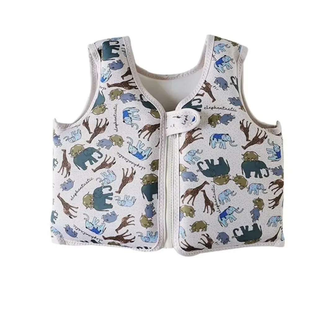 Anti-Rollover Unisex Buoyancy Vest Inflation-Free Foam Buoyancy Toddler Swimming Vest Secure Crotch Strap