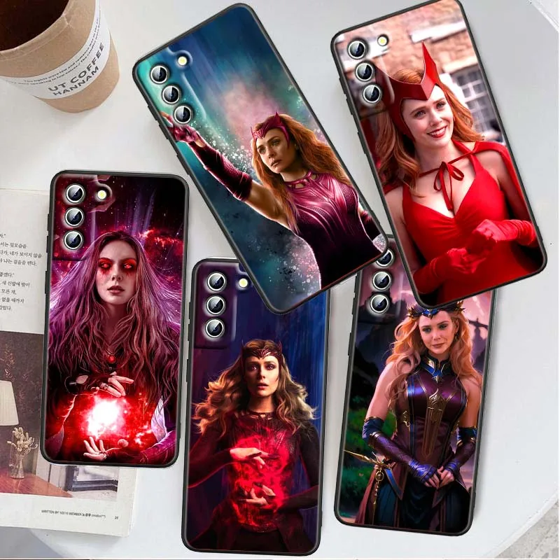 W-Wandas أنيمي كول لسامسونج غالاكسي S26 S25 S24 S23 S22 S21 S20 الترا بلس FE 5G أسود لينة غطاء من البولي يوريثان الحراري