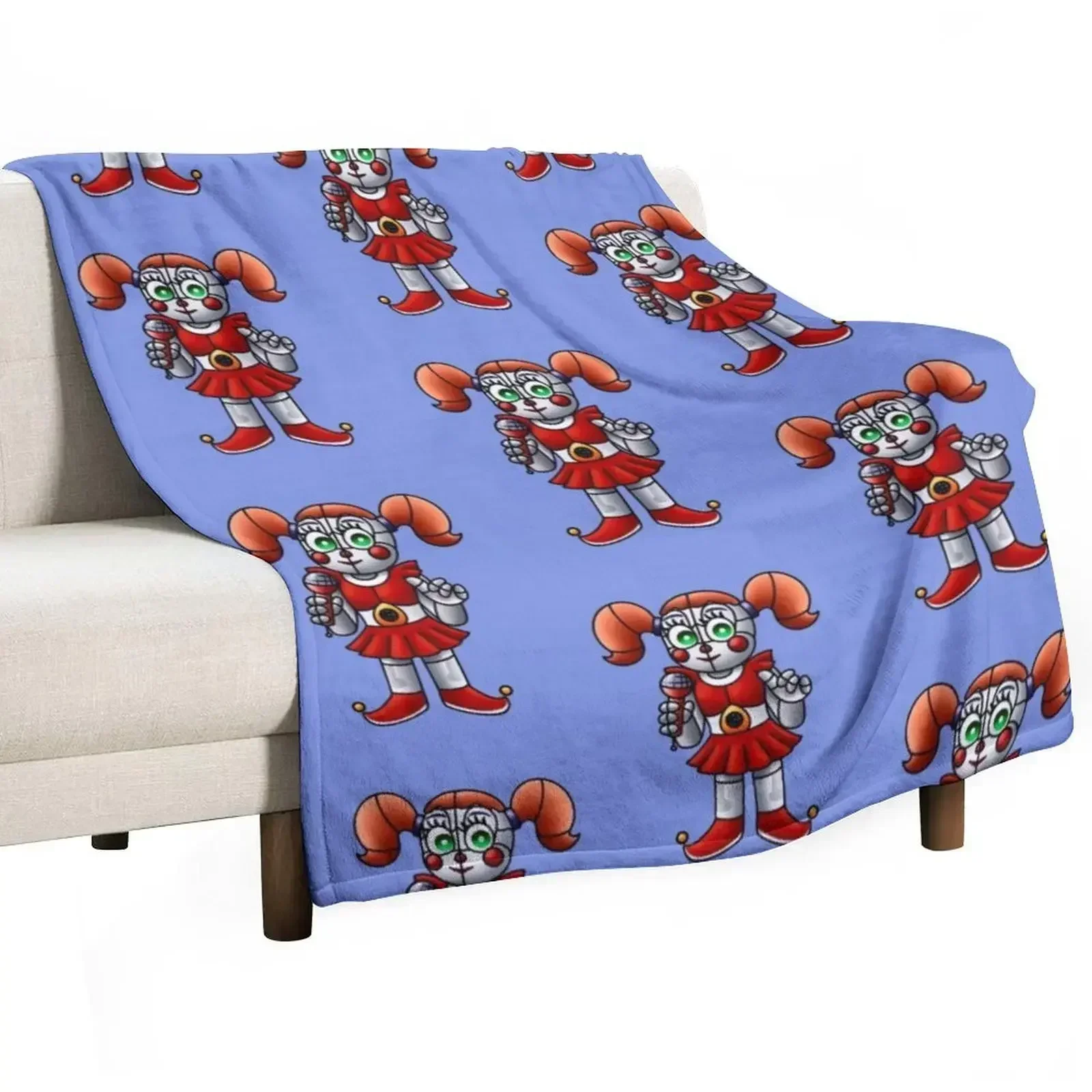 Circus Baby Throw Blanket Warm Soft Blankets