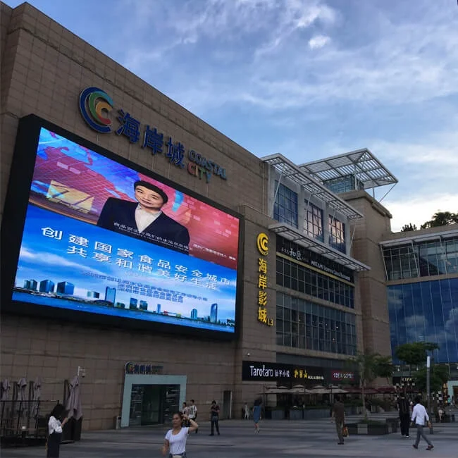 High Brightness P10 Outdoor Digital Led Advertising Billboard Display Video Wall