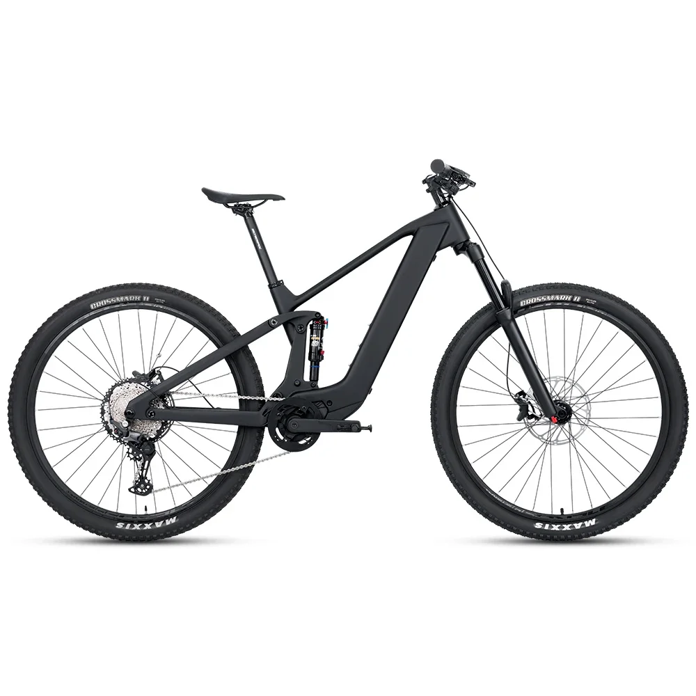 TWITTER-EM19 Bafang mid-mounted motor,M820-36V/48V-250W,29in full suspension mountain bike 12S Four-piston hydraulic disc brakes