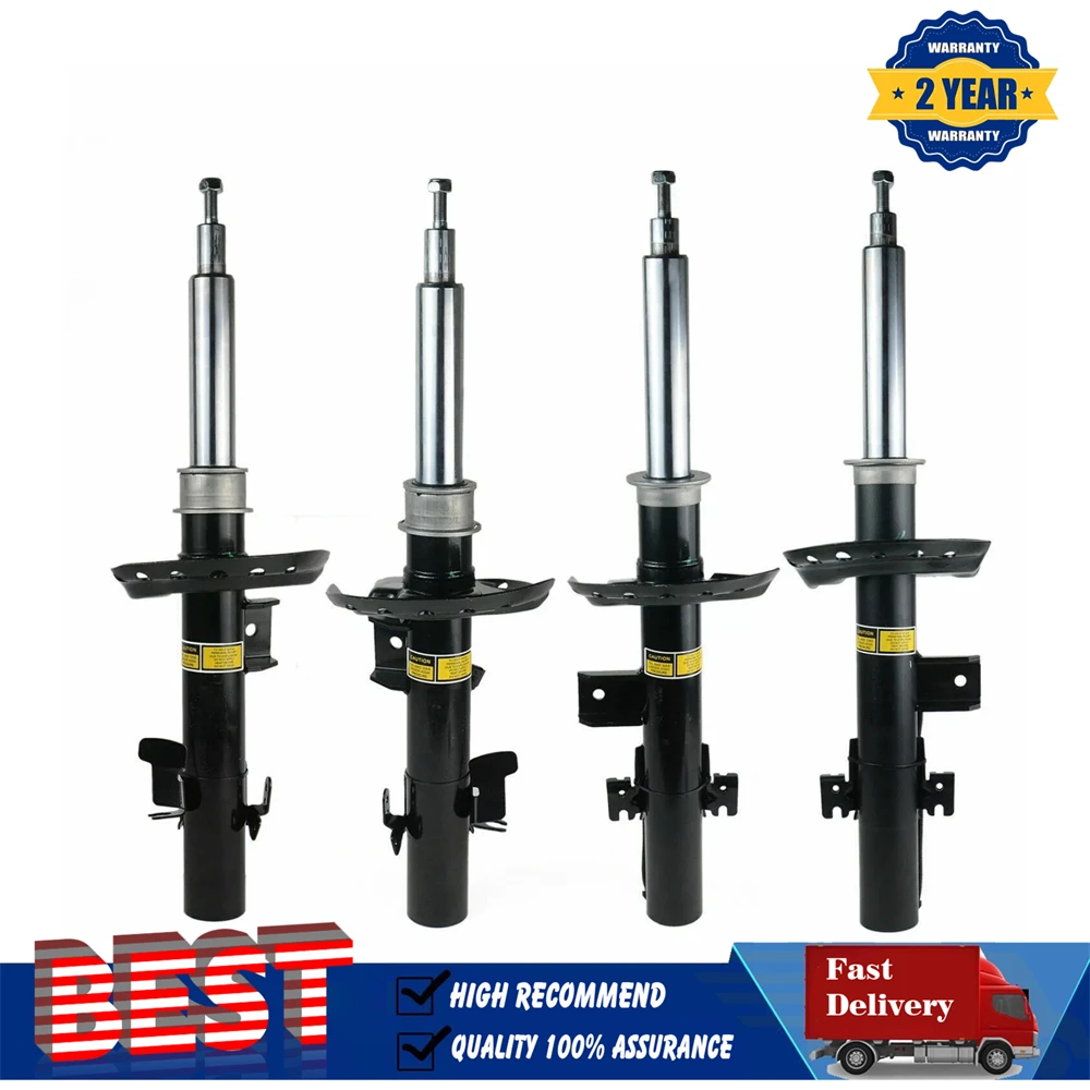 Full Set Front+Rear Shock Absorber Struts  w/Electric For Land Rover Range Rover Evoque 2012-2018 LR024444 LR024440