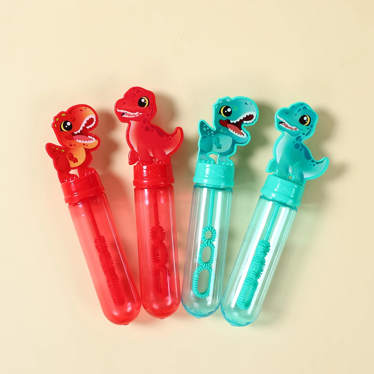 10Pcs Dinosaur Bubble Tube Soap Bottle Dino Birthday Party Decoration Wedding Birthday Guests Gifts Baby Shower Suppies Kids Toy