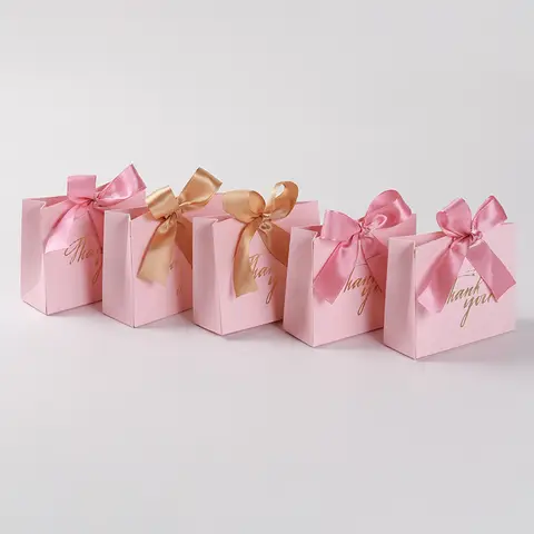 자세히 둘러보기 핑크 감사 가방, 생일, 독신, 암탉 파티, 베이비 샤워, 결혼 약혼, 신부 샤워, 세례 장식