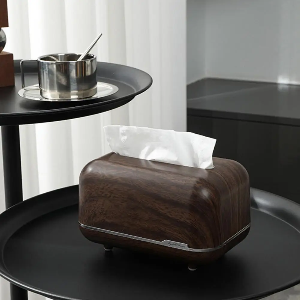 Magnetic Opening Tissue Holder Tissue Dispenser Magnetic Tissue Box Dispenser with Automatic Lifting Spring Smooth for Home