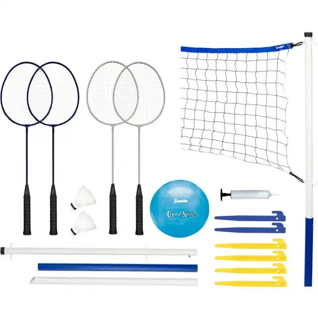 

Franklin Sports Conjunto Combinado de Baloncesto y Voleibol Recreativo