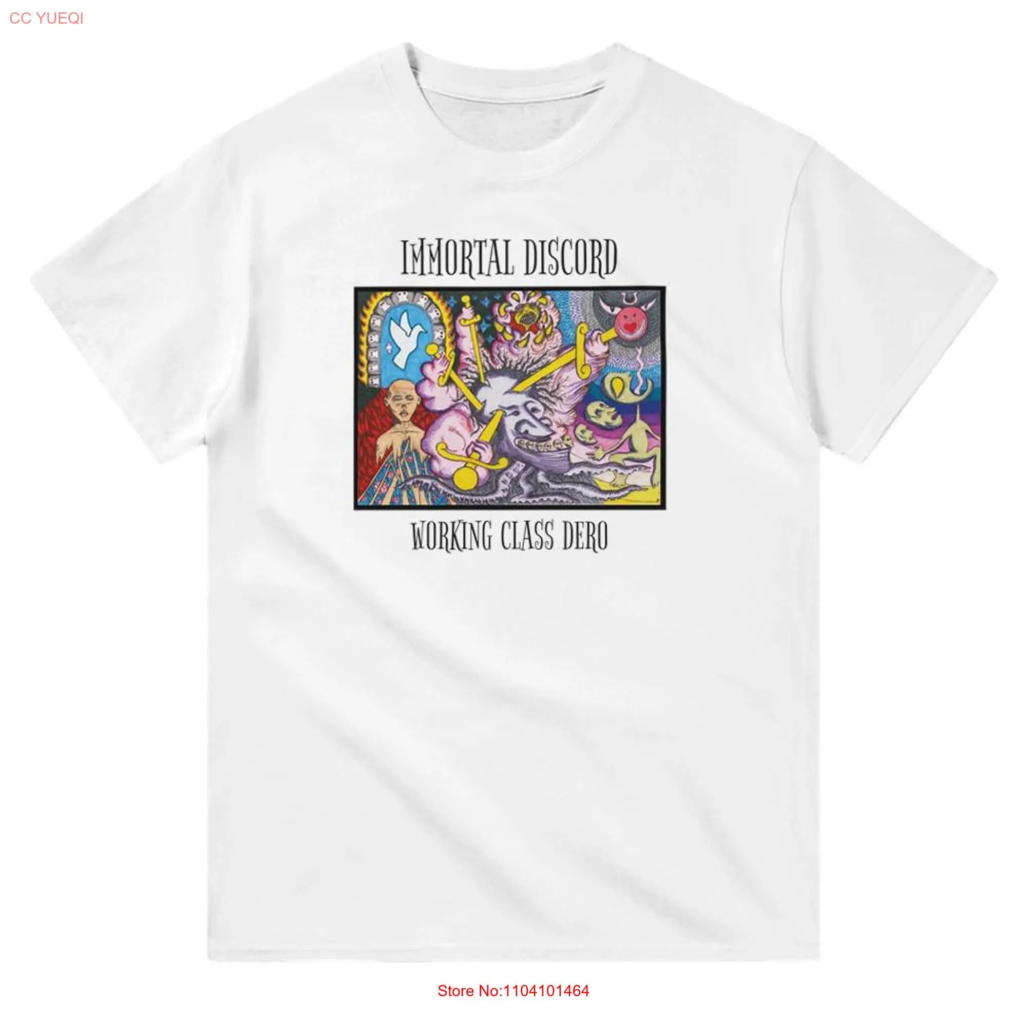 Immortal Discord Page Twenty Two heavyweight unisex crewneck t shirt long or short sleeves