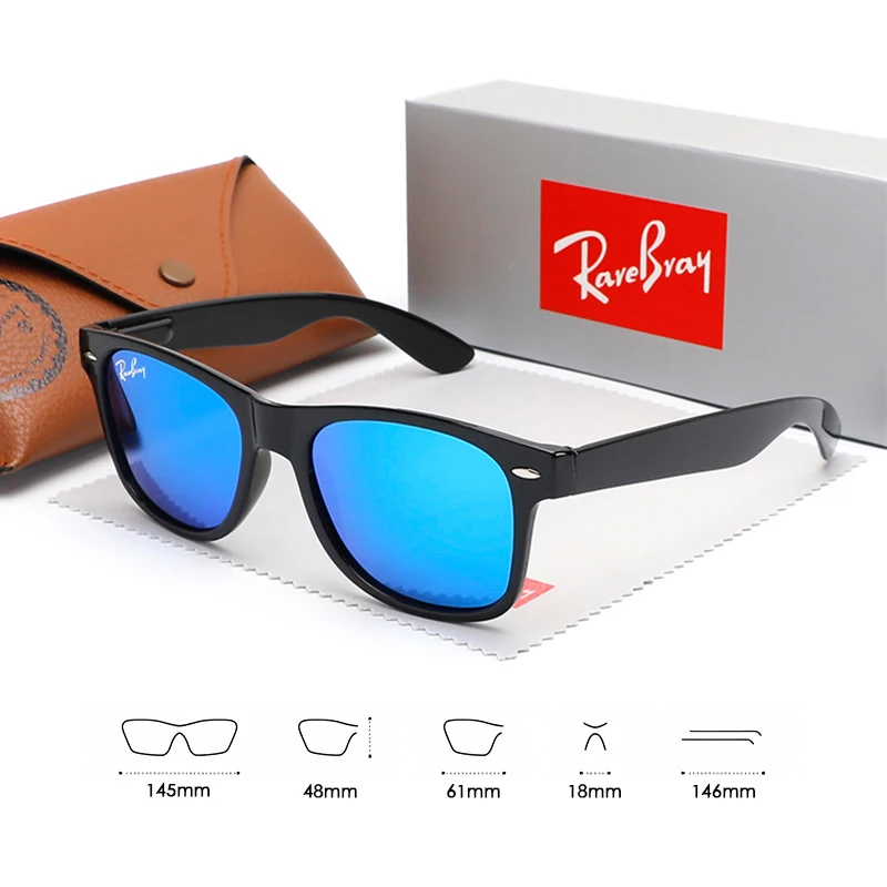 نظارات شمسية RareBray كلاسيكية مستقطبة كلاسيكية للرجال من الأشعة فوق البنفسجية 400 للحماية الخارجية وظلال مربعة الشكل #6