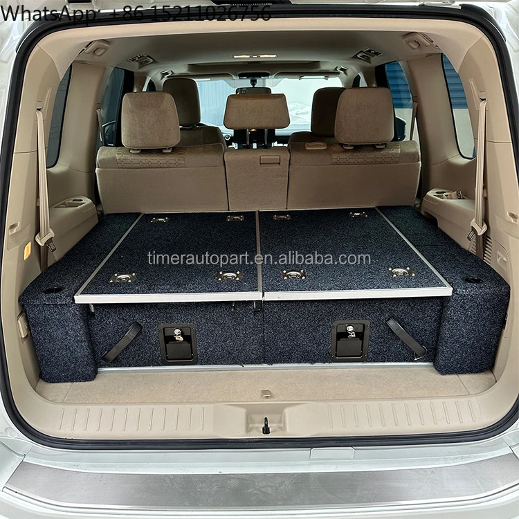 Best 4wd Offroad Truck Bed Side Tool Boxes Storage Sliding Canopy Cover Drawers Single  LC300 Rear Drawer System