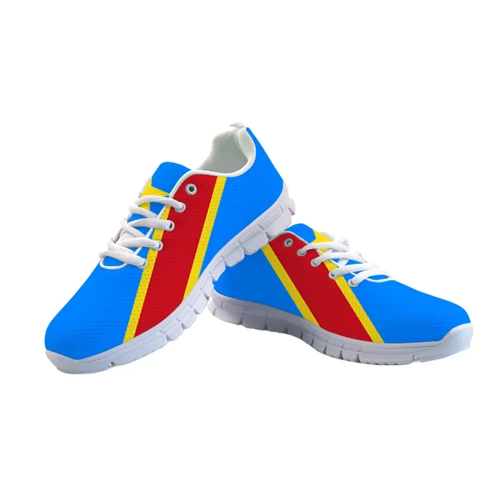 Zaire Male Custom Made Name Number Zar Nation Flag Za Congo Country French Republic Print Photo Casual Shoes