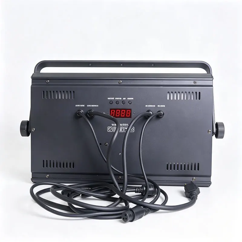 80W LED Stage Panel Light 272PCS Beads Bi-Color 3200K/5600K CRI95 120° Wide Beam DMX512 RDM Master-Slave Studio Fill Light