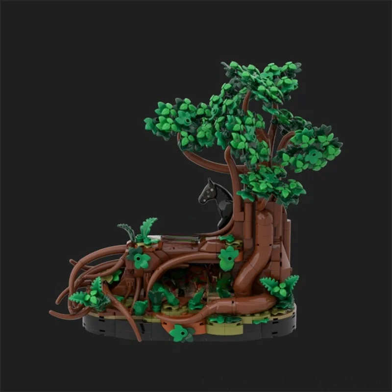 847 قطعة MOC Nazg L أول لقاء نموذج اللبنات هدية الكريسماس لعبة الهندسة المعمارية تجميع لتقوم بها بنفسك فكرة الإبداعية التعليم #2