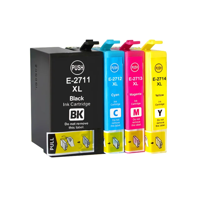 1Set T2711 - 2711 T2714 Ink Cartridge For Epson WorkForce WF7110 WF7610 WF7620 WF3620 WF3820 WF3640 3640D 7110DTW 7610DWF 7620D