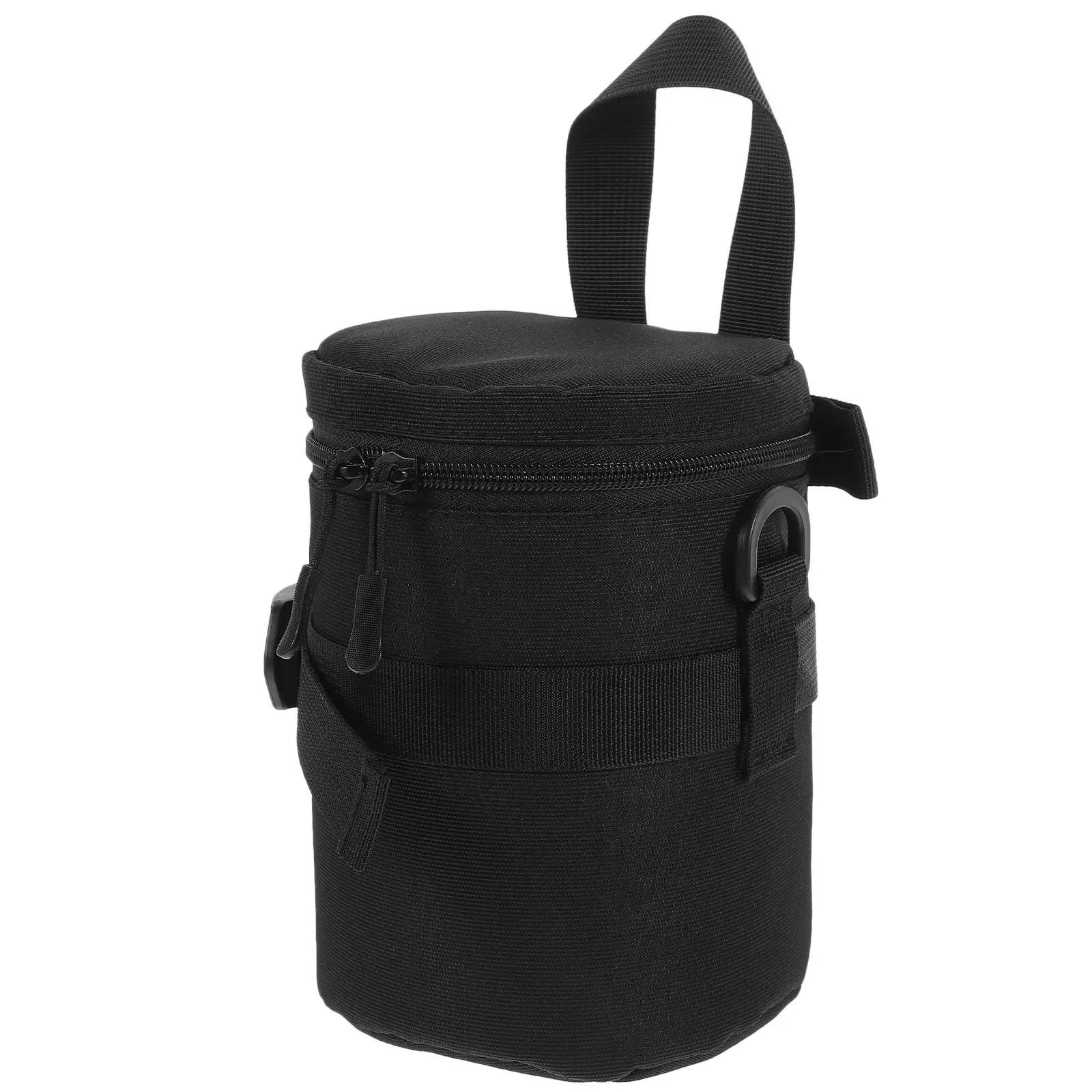 Camera Lens Bag Small Size Waterproof Nylon Shockproof Protective Portable Lens Pouch Storage Holder for Professional