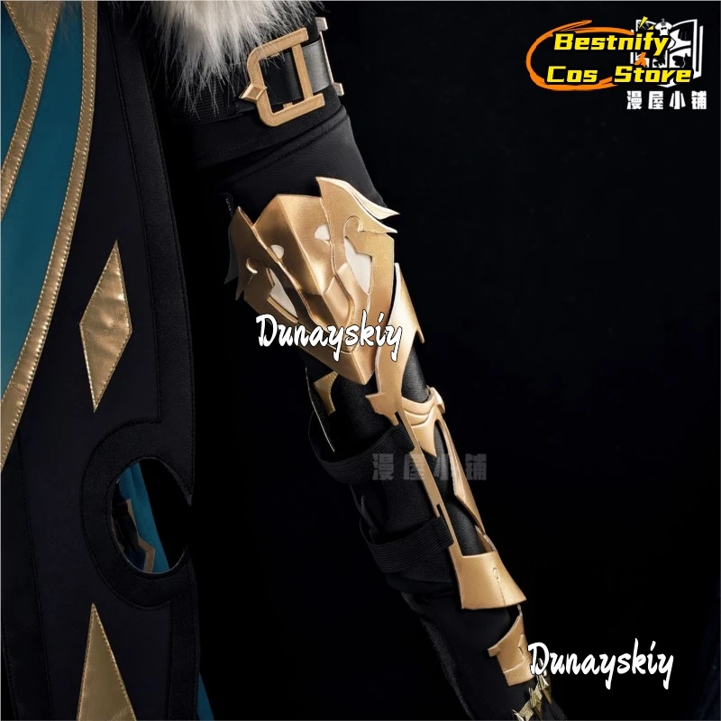 أزياء Be C@Genshin Impact Varka التأثيرية لعبة l أزياء Anaxagoras للرجال أزياء Amphoreus التأثيرية مقاس كبير أحذية موحدة للحفلات #4