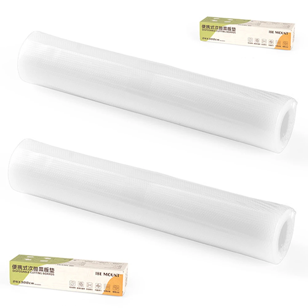 

Disposable Cutting Board Paper Multi-Function Plastic Chopping Board Paper 300cm Portable Cutting Boards Anti Slip for Meal Prep