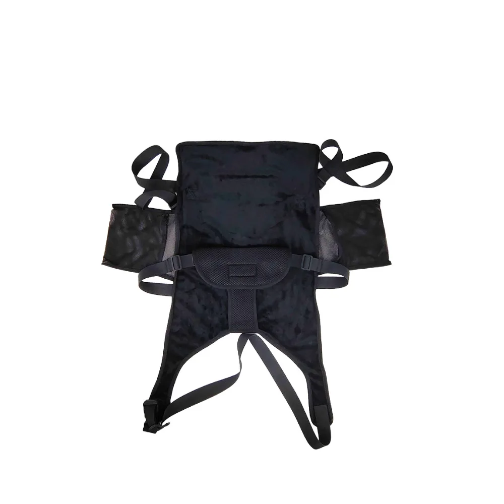 Nuovo 1 pz bambini aereo sedile extender flanella bambino aereo letto con tasca laterale comfort traspirante poggiapiedi da viaggio amaca