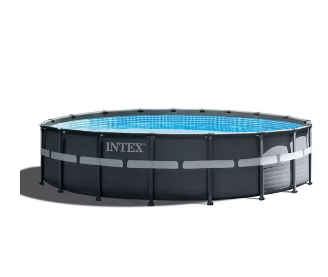 Intex Large Outdoor Frame Pool Thickened Family Swimming Pool for Home Kids Foldable Garden Water Pool