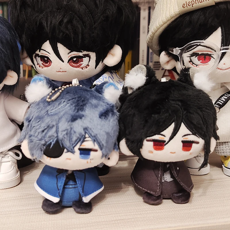 

1/2pcs Black Butler Plush Toy Sebastian Michaelis Ciel Phantomhive Soft Pendant Stuffed Doll Backpack Keychain Keyring Fans Gift
