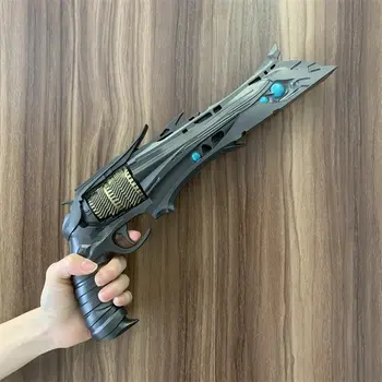 DMC升級版烏木象牙左輪手槍武器但丁1:1雙槍Cosplay模型萬聖節禮物PU橡膠無射擊 8 最佳銷售 胡椒槍 - №7