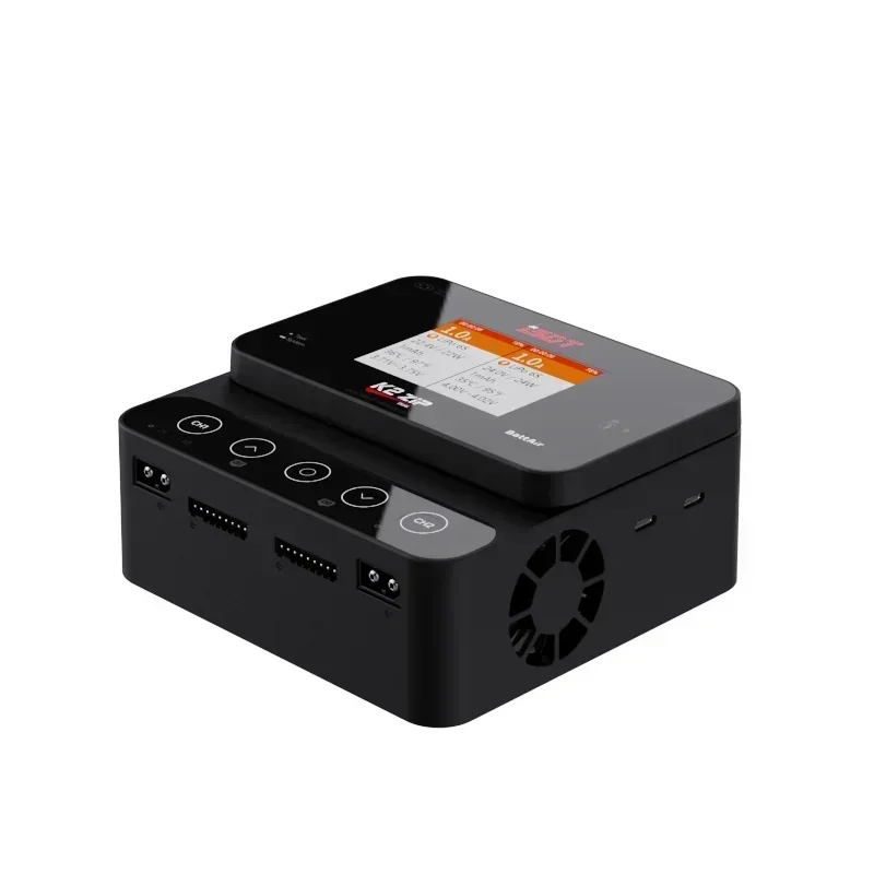 Gold SellerISDT K2 ZIP AC 200W / DC 500Wx2 Dual Channel Smart Charger with 2.8 Inch IPS LCD Screen for 1~8S LiFe Lilon LiPo 1
