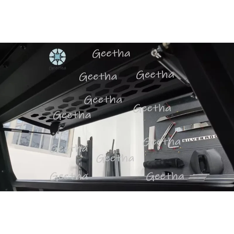 

4x4 Waterproof Steel Truck Canopy Pickup Truck Topper Camper Canopy for JACT6 Toyota Tacoma