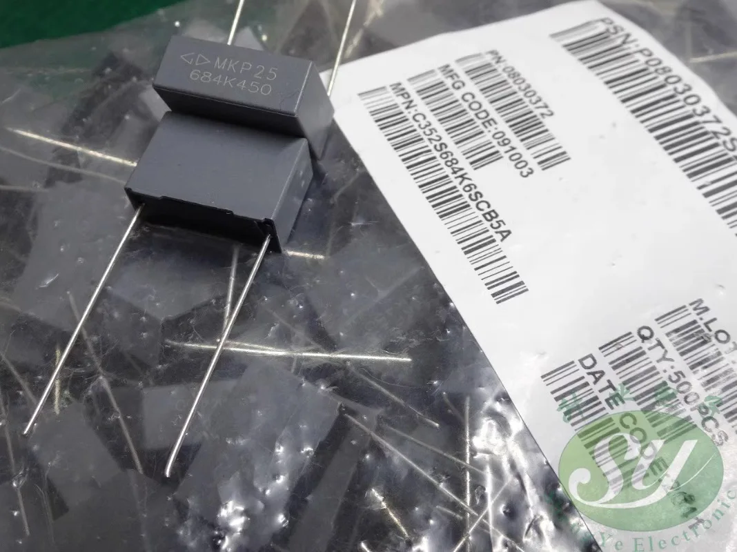 10PCS Xiamen FARA MKP25 0.68uf/450v 680nf u68 684 New 15mm film capacitor