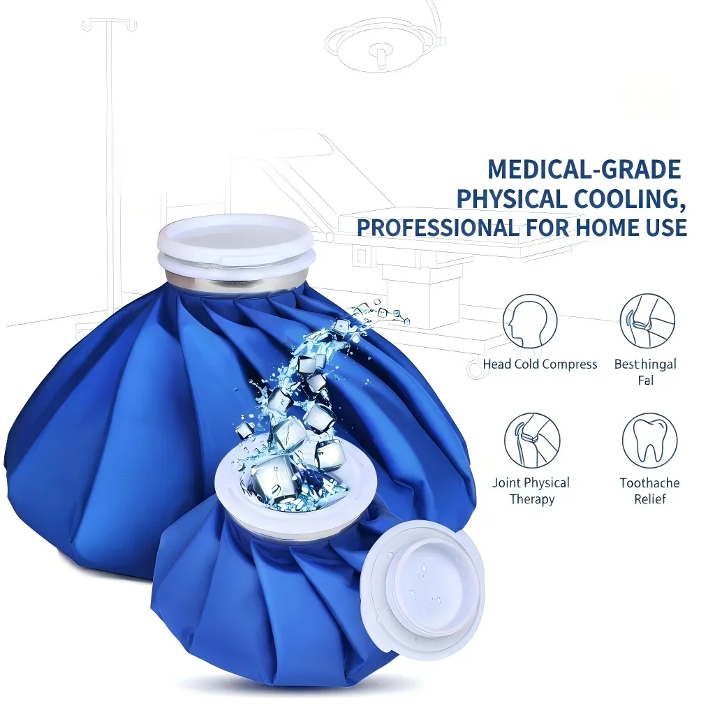 

Многоразовый компресс-пакет с ледяными гелевыми пакетами - универсальный холодный компресс для руки, голени, колена, лодыжки, плеча, шеи при растяжениях, для горячих и холодных компрессов