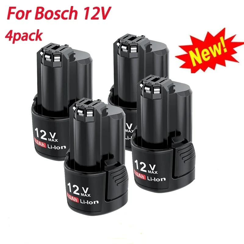 🆕3000mAh ✈️ 12V/10,8V pro dobíjecí lithium-iontovou baterii Bosch BAT411, BAT411A, BAT412, BAT412A, nabíječku baterií BAT413 - náhled 3