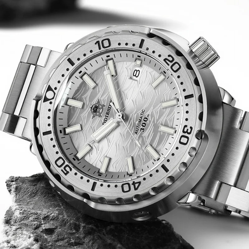 

ADDIESDIVE AD2098 Tuna Men's Diving Watch Sapphire Glass BGW9 Super Luminous 30Bar 316L Stainless Steel Luxury Automatic Watch