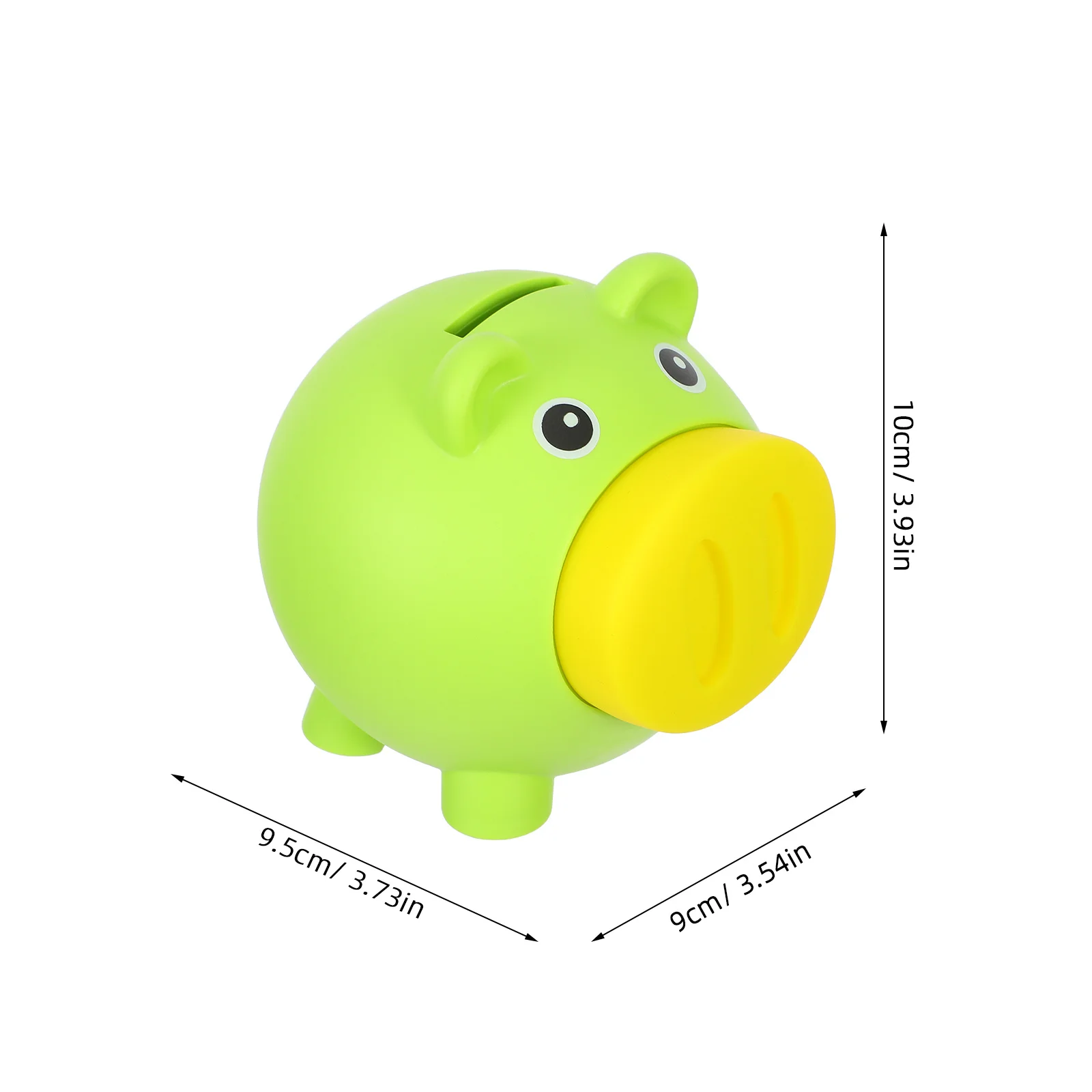 Tirelire pour enfants, 1 pièce, Design cochon mignon, boîte d'argent incassable pour économiser des pièces de monnaie, petit support de rangement pour tout-petits
