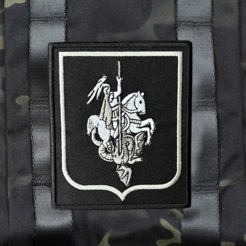 Parche militar bordado Saint George Knight para equipamiento táctico - imagen 4