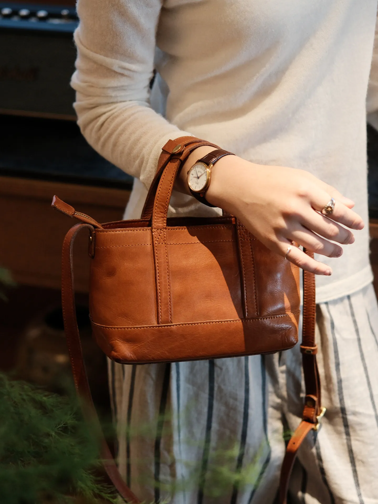 PNDME casual handmade genuine leather women's tote bag fashion designer natural vegetable tanned cowhide handbag crossbody bag
