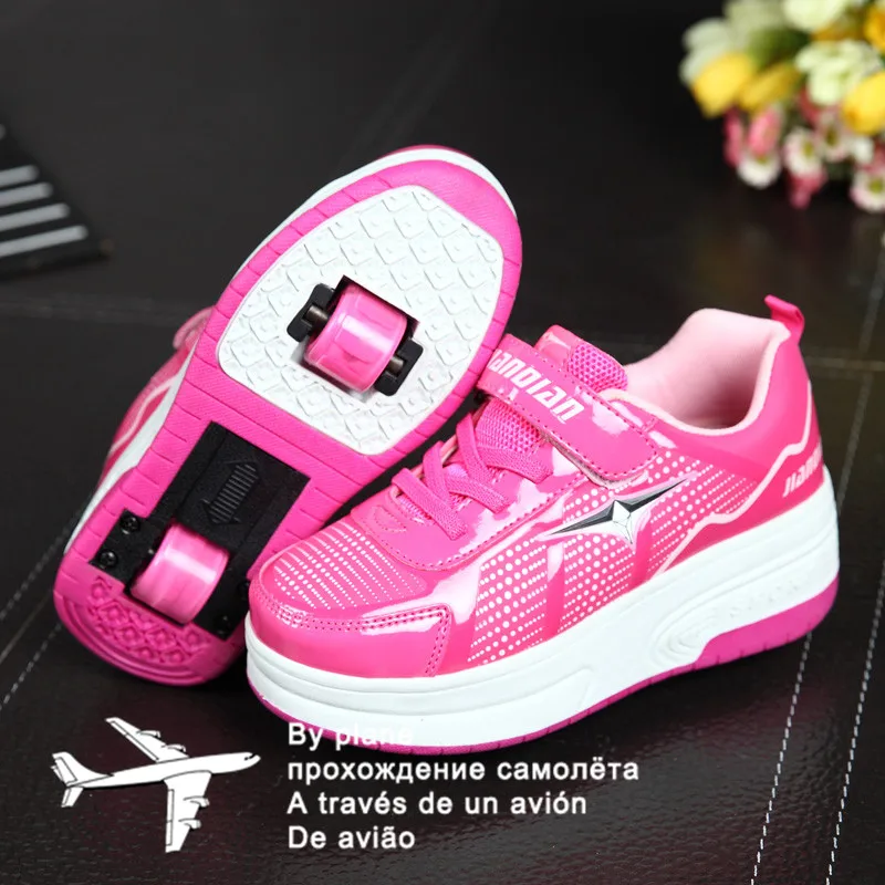 Zapatillas de Skate con ruedas para niños y niñas, zapatos informales para adultos, EUR 28-43, 2021