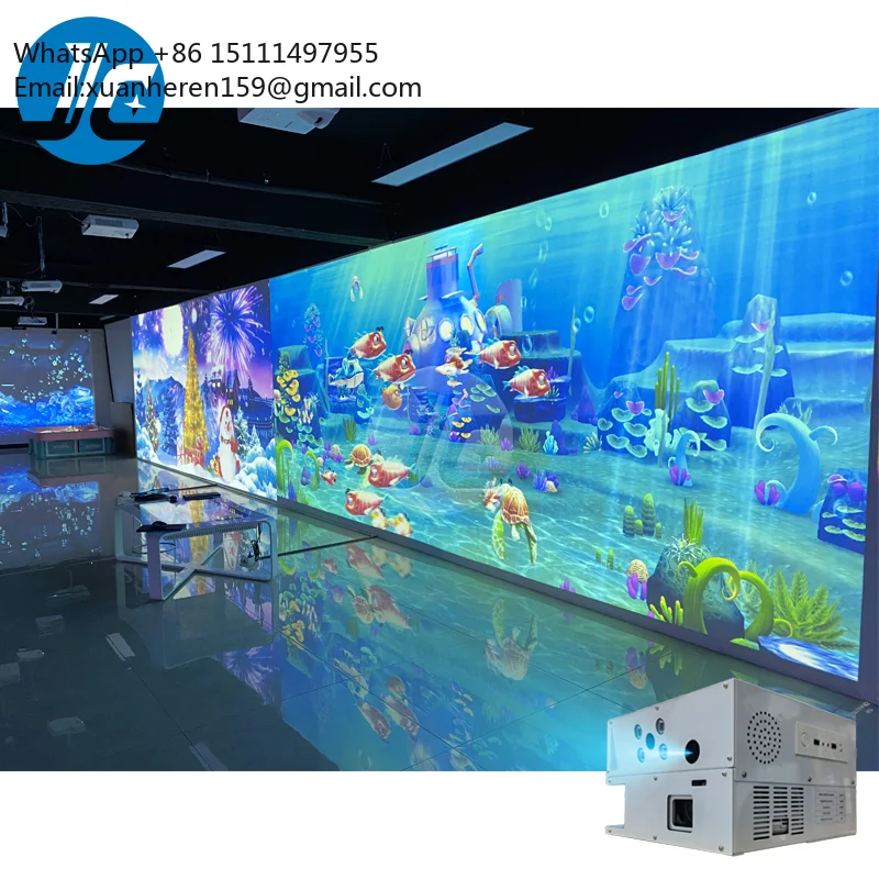 

All-in-one Indoor Kids Game Park Wall Smash Ball Interactive Games Interactive Mapping Digital Display Interactive Projection