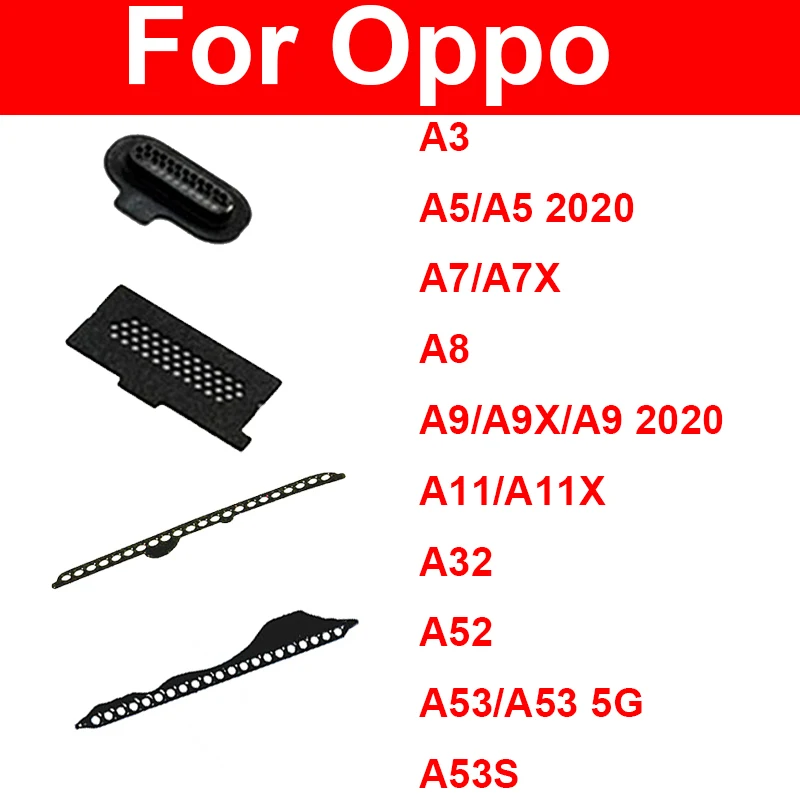 Anti Dust Earpiece Mesh For Oppo A3 A5 A7 A8 A9 A9X A11 A11X A16 A32 A52 A53 A53S 5G A5 A9 2020 A5S A12 Speaker Earpiece Mesh