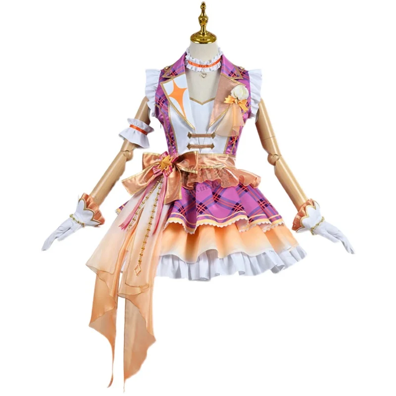 COSLEE LoveLive SuperStar Liella Keke Chisato Kanon Sumire Ren Cosplay Costume Dress Uniform Halloween Outfit For Women Girls