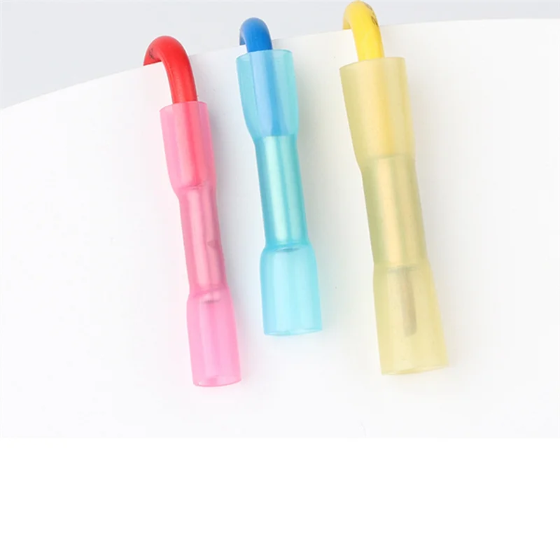 B50B-Electrical Wire Connector Crimp Terminals 100PCS Waterproof Insulated 26-10 AWG Blue-1.5-2.5Mm2 16-14 AWG