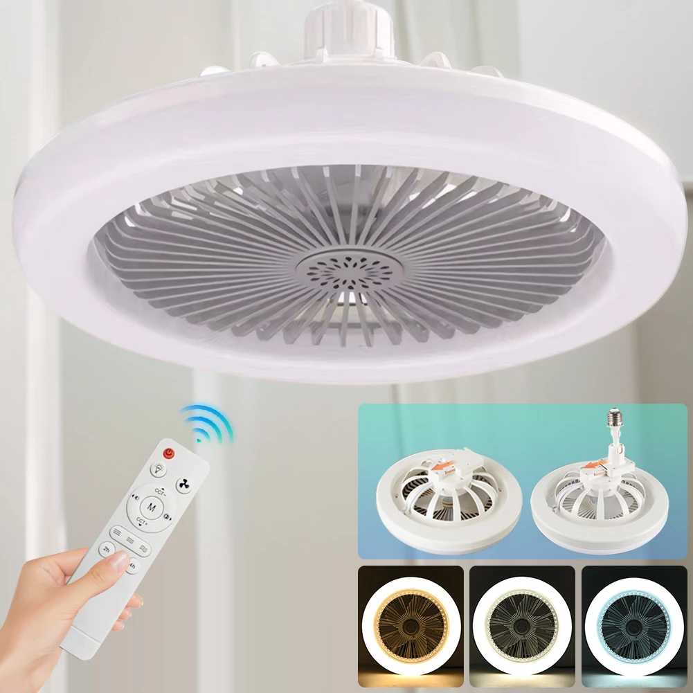 

Aromatherapy Silent Ceiling Fan with Lights Remote Control Small Ceiling Fan for Kitchen Bedroom Basement Dining Living Room