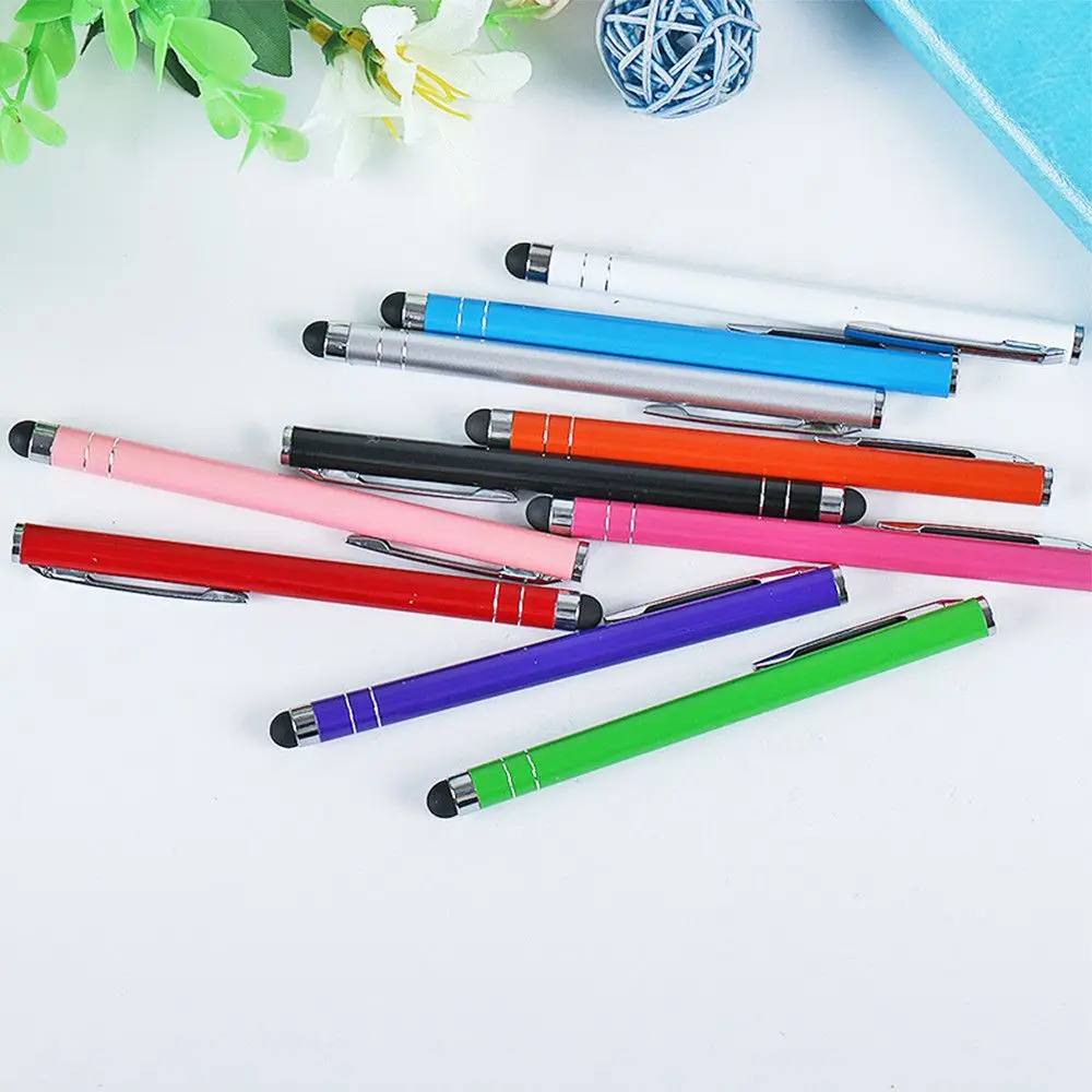 Portable Universal Screen Drawing Pen Metal Capactive Pen For IPad IPhone PC Mobile Phone Touch Screen Pen Tablet Stylus